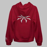 Poison Spyder Apparel | Stacked Unisex Hoodie - Red