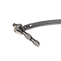 ARB E-Z Deflator Digital Gauge ARB510A, metal digital tire deflator with flexible hose and textured grips for precise air pressure measurement.