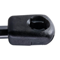 ARB Ascent Gas Strut For Rear Door 668PK001SP, close-up view of the gas strut attachment point showing the black metal and plastic components.
