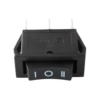 ARB Ascent Three Position Switch 668PJ008, black three-position toggle switch with ON, OFF, and variable settings.