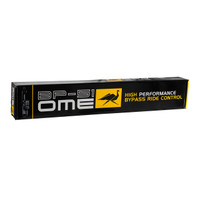 Old Man Emu BP-51 Shock Absorber Rear Left BP5160074L, black and yellow packaging box for high performance vehicle suspension upgrade.