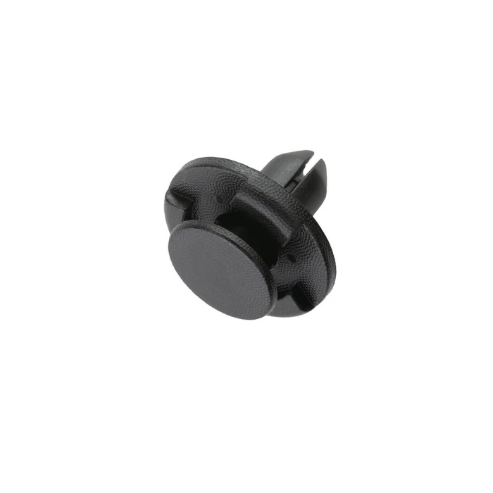 ARB Ascent Trim Clip For Door Cover And Side Window, black plastic clip for securing door covers and side windows in vehicles.
