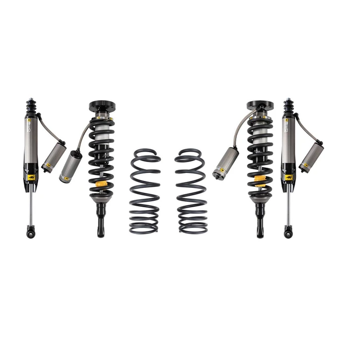 Old Man Emu BP-51 3" Kit for Toyota 4Runner (2025+), front 3 inch/0-330 lb and rear 2 inch/0 lb suspension lift kit, including shocks and coil springs.