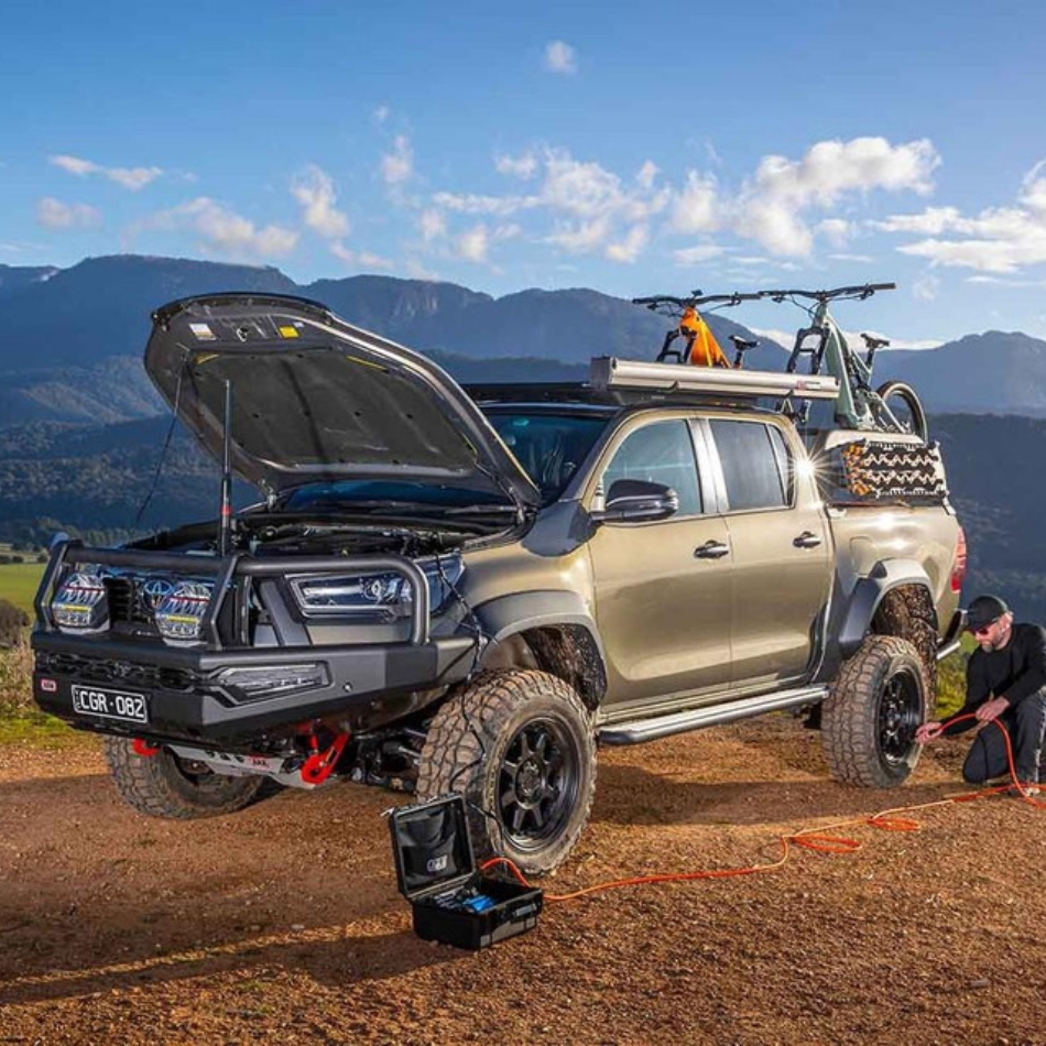 Run Air-Powered Tools in the Field