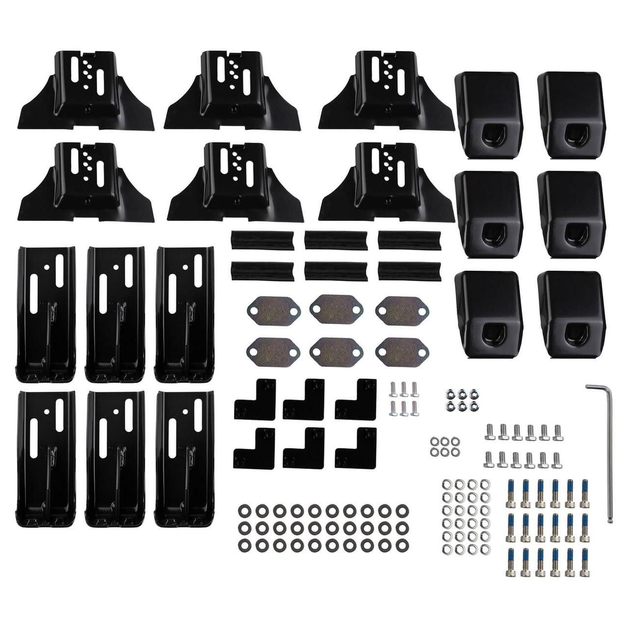 Arb ARB Classic Rack Gutter Mount 6 Legs 3700370 | Grey | Steel - $424.00 at ARB 4x4 Accessories