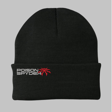 Poison Spyder Stacked Knit Beanie - Black 