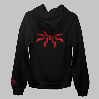 Poison Spyder Stacked Unisex Hoodie - Black 