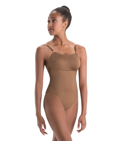 Motionwear Convertible Strap Leotard with Removable Cups