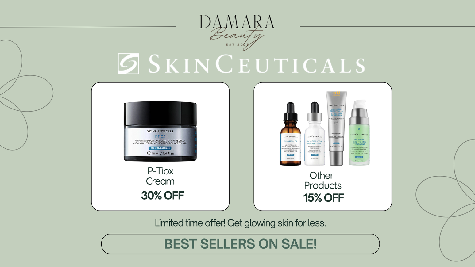 Meet the New SkinCeuticals P-TIOX Cream at Damara Beauty – 30% OFF for a Limited Time
