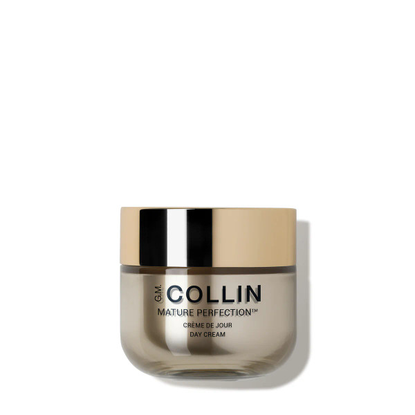 Hydrate, nourish and protect mature skin with G.M. Collin’s Mature Perfection Day Cream. Enriched with peptides, ceramides & hyaluronic acid to reduce deep wrinkles and restore radiance. Hydrate, nourish and protect mature skin with G.M. Collin’s Mature Perfection Day Cream. Enriched with peptides, ceramides & hyaluronic acid to reduce deep wrinkles and restore radiance.