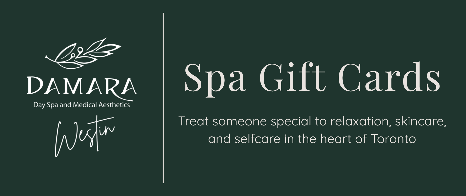 spa gift cards toronto