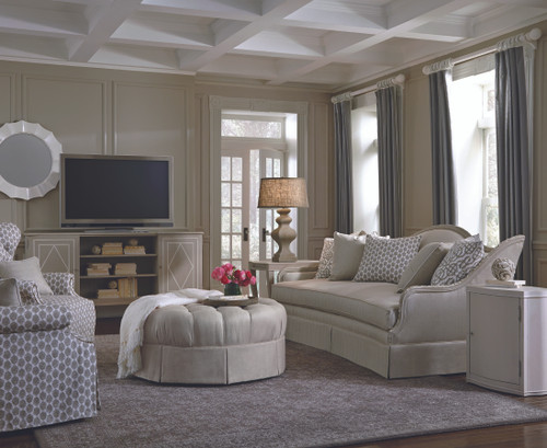 513 - Ava  Collection New Traditional  Grey-Sofa