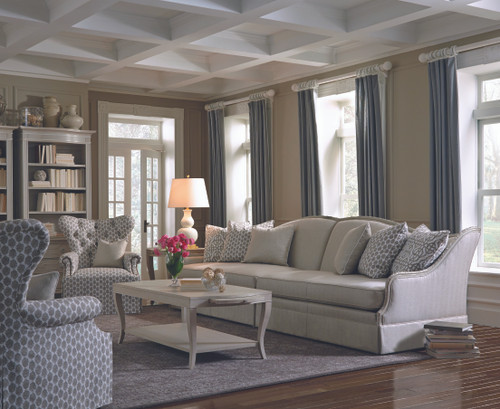 513 - Ava  Collection New Traditional  Grey-Sofa