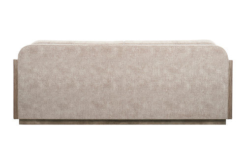 763 - Bastion Uph  Collection   Bastion Sofa  H-Silver