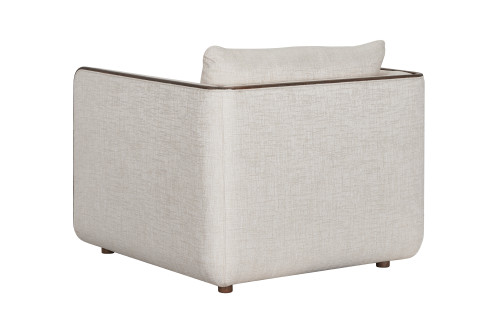 764 - Sagrada Uph  Collection   Sagrada Lounge Chair C-Ivory