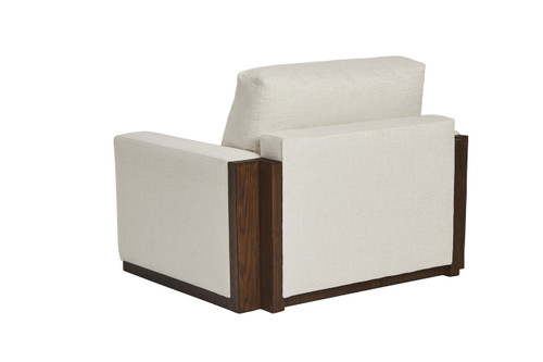 778 - Turner Uph  Collection   Turner Lounge Chair C-Ivory