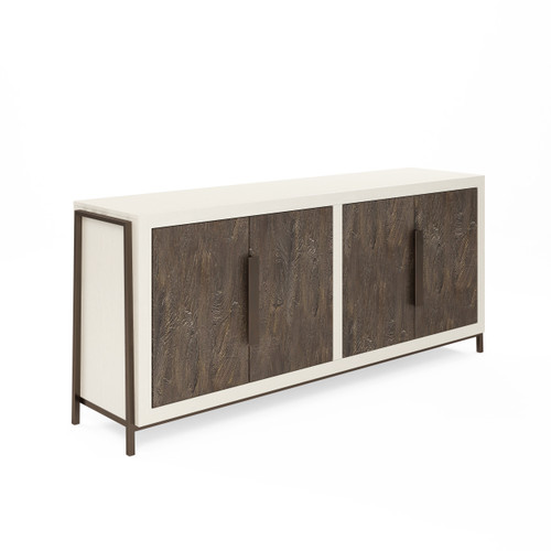 289 - Blanc Credenza 4 Door