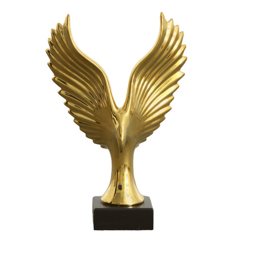 Gold Mockingjay Sculpture