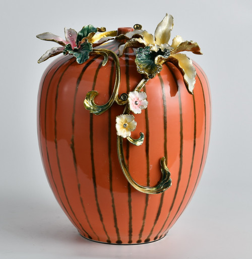 Pumpkin Bloom Vase