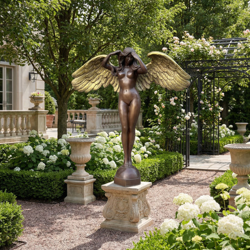 Copper Wing Statue H33.9 Inches Ge21474 - World of Decor