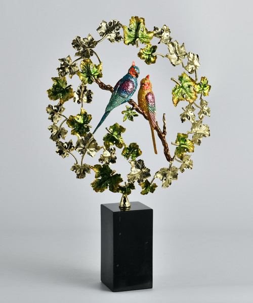 Songbird Garden Ring Sculpture