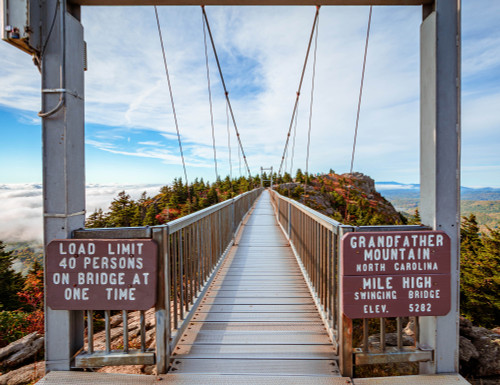 Grandfather Mountain Bridge Giclee