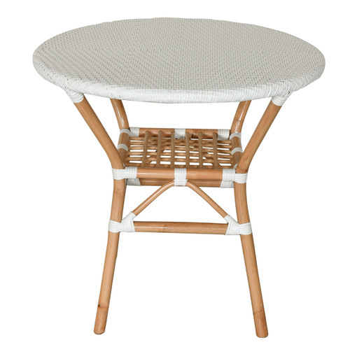 31.5 Diameter White Bistro Round Table