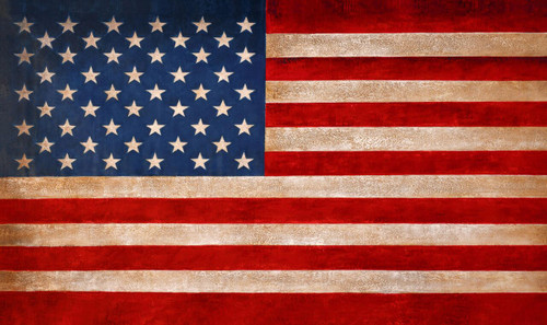 American Flag Giclee