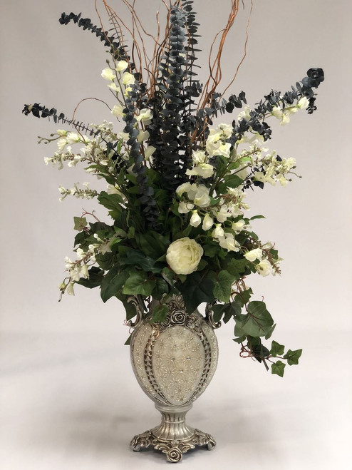 Silver Jeweled Arrangement 6203