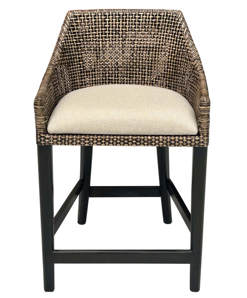 Layla Counter Height Chair ? Antique Brown