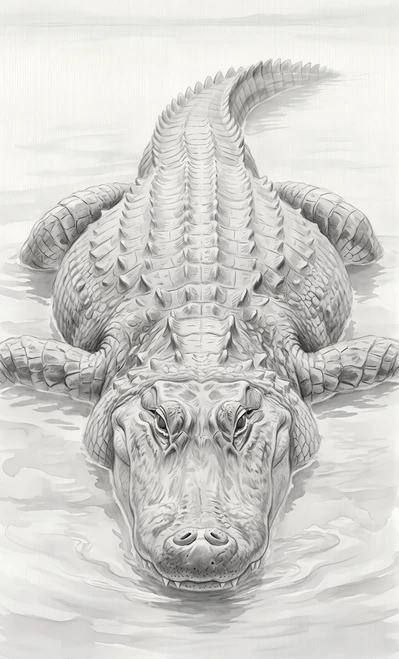Stillwater Alligator Giclee