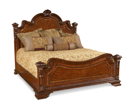 Old World Collection Queen Size 5/0 Estate Bed