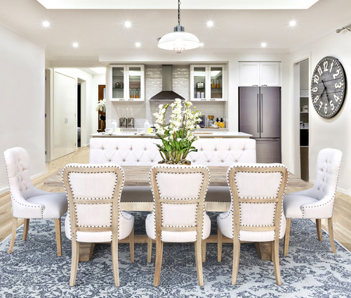 Inverness Farmhouse Dining Table Room Scene