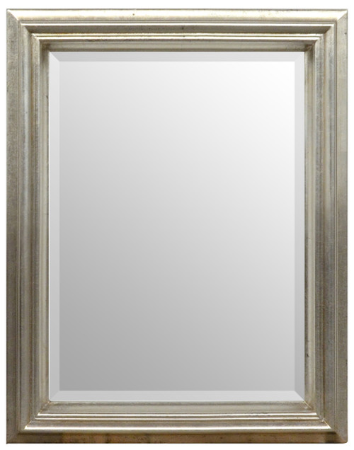 Simple Elegance Mirror 12X16 Silver
