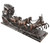 Bronze Six Up Stage Coach on Marble 51 Inches Wide Close Up Image