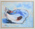 Large Oyster Shell with Gold Accent Frame