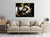 Gold/Black/Silver Figures Room Scene