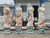 Set of 4 Marble Four Seasons Statues on Bases 12025522