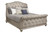 Shoals Collection Eastern King Size Uph Tufted Sleigh Bed