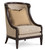 509 - Giovanna  Collection European-inspired Transitional  Giovanna Carved Wood Accent Chair