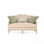 754 - ASSEMBLAGE Uph  Collection   Assemblage Emerald - Loveseat