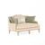 754 - ASSEMBLAGE Uph  Collection   Assemblage Emerald - Loveseat