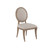 277 - Architrave -Oval Side Chair