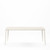 289 - Blanc Rect Dining Table 73" to 101" Ext