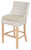 Alfresco Wide Weave Bar Stool White Wash