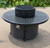 Wyndemere Outdoor Firepit Table Propane, Hibachi Grill with Accessories Bridgeton Moore Patio Room Scene