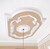 Blanco Rectangular Chandelier Fan Ceiling Medallion 72W x 48H
