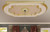94 inch Rose Gold Rectangular Chandelier Ceiling Medallion