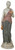 Classic Standing Woman Sculpture 33?H
