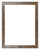 Weathered Wood Walnut and White Tray Frame  44W x 56H